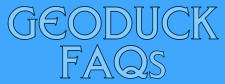 GEODUCK FAQs